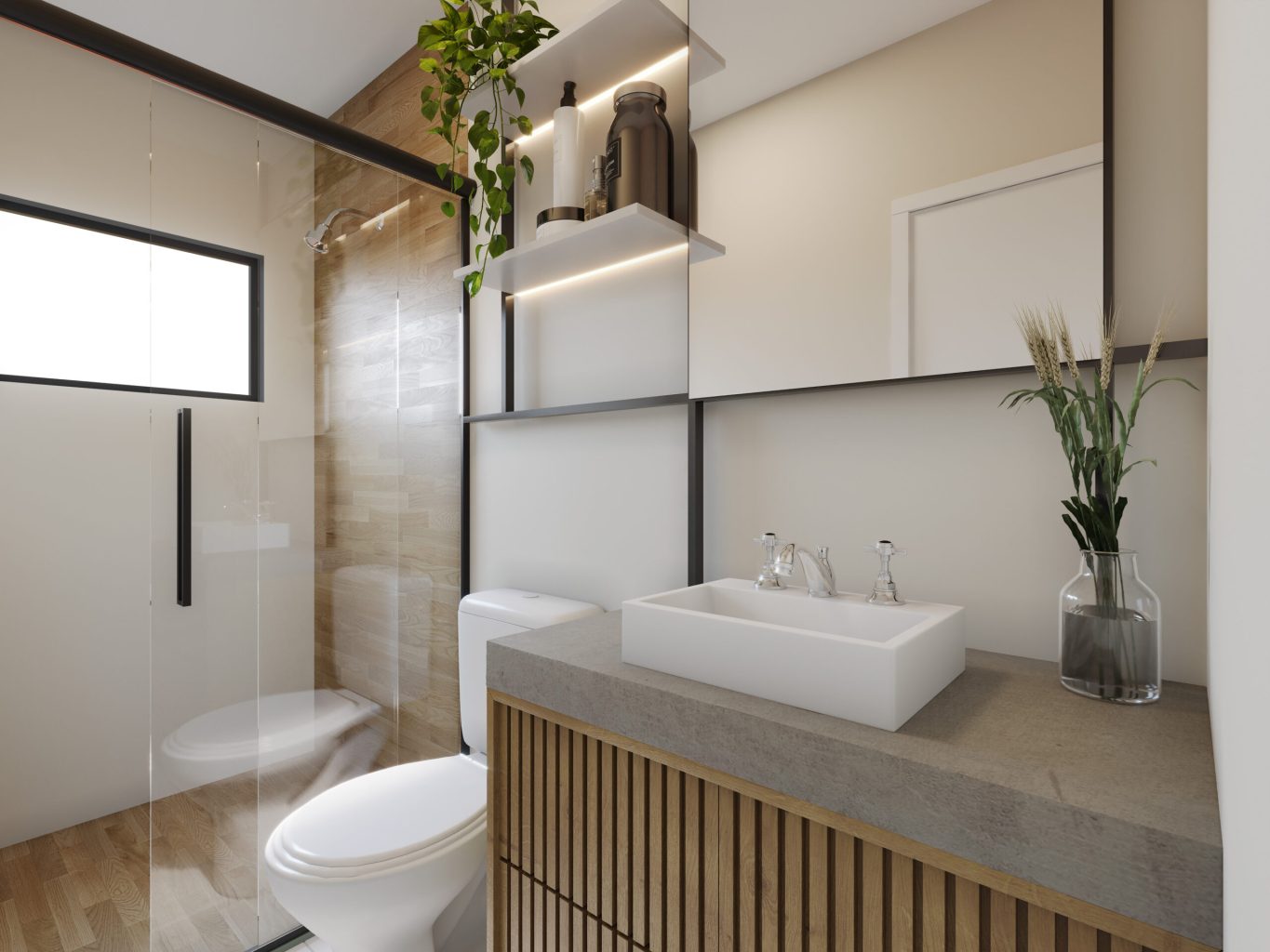 GRC - BANHO SUÍTE 1 HR