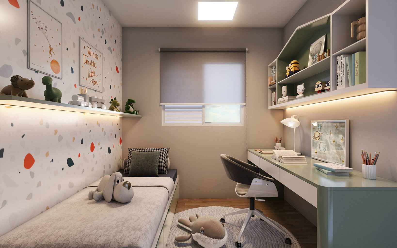 QUARTO CRIANÇA - 2D - LR